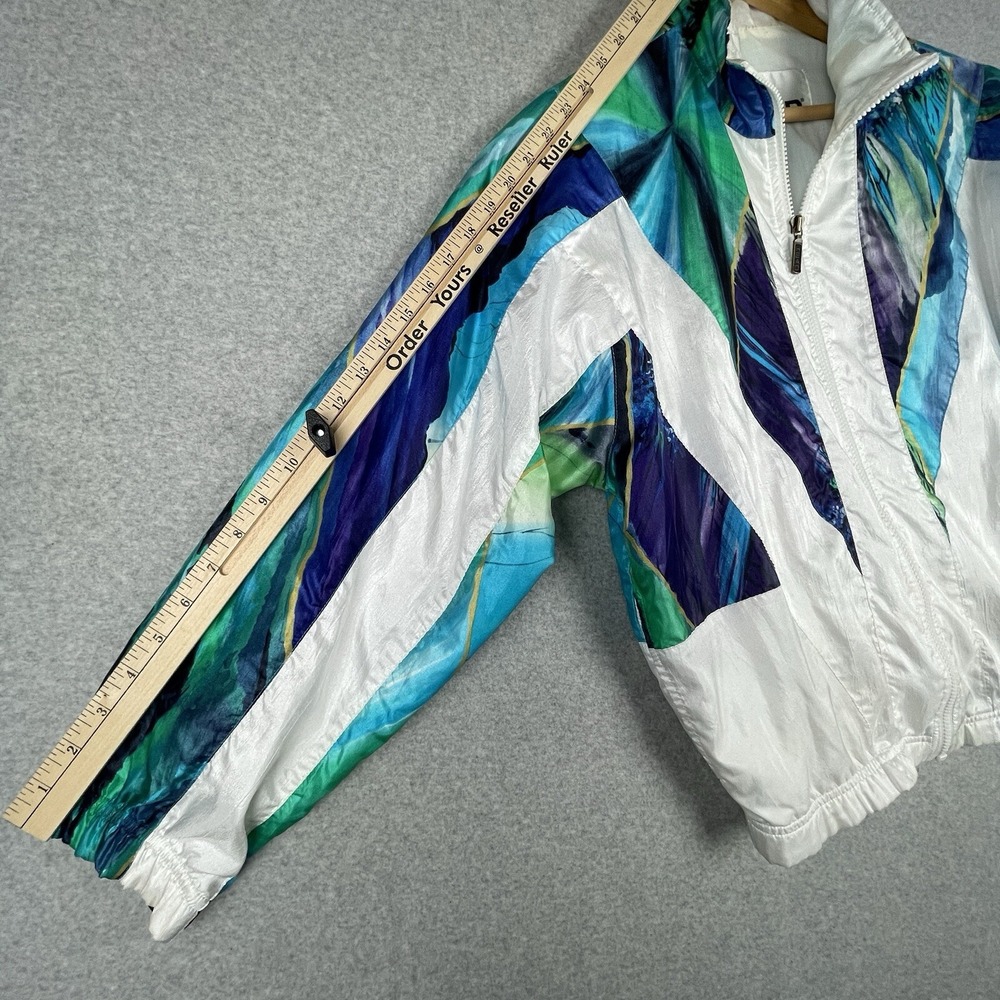 Vintage Head Track Jacket Womens Medium Tennis Full Zip 80s Retro Windbreaker - Picture 11 of 11